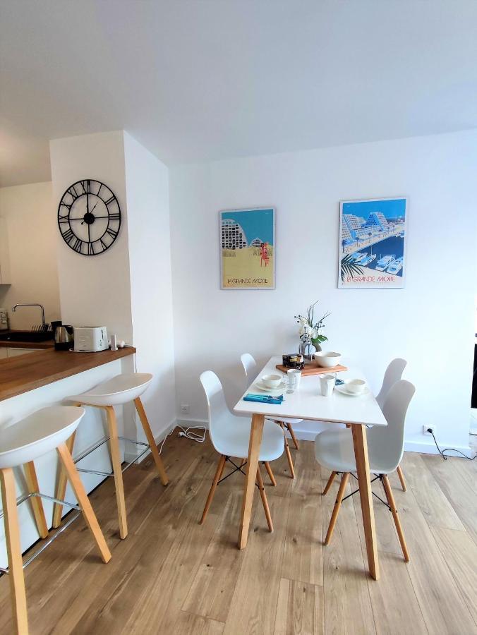Appartement Grand Voile - Hyper Centre, Climatisation, Vue Panoramique Sur L'Architecture De La Grande Motte Extérieur photo